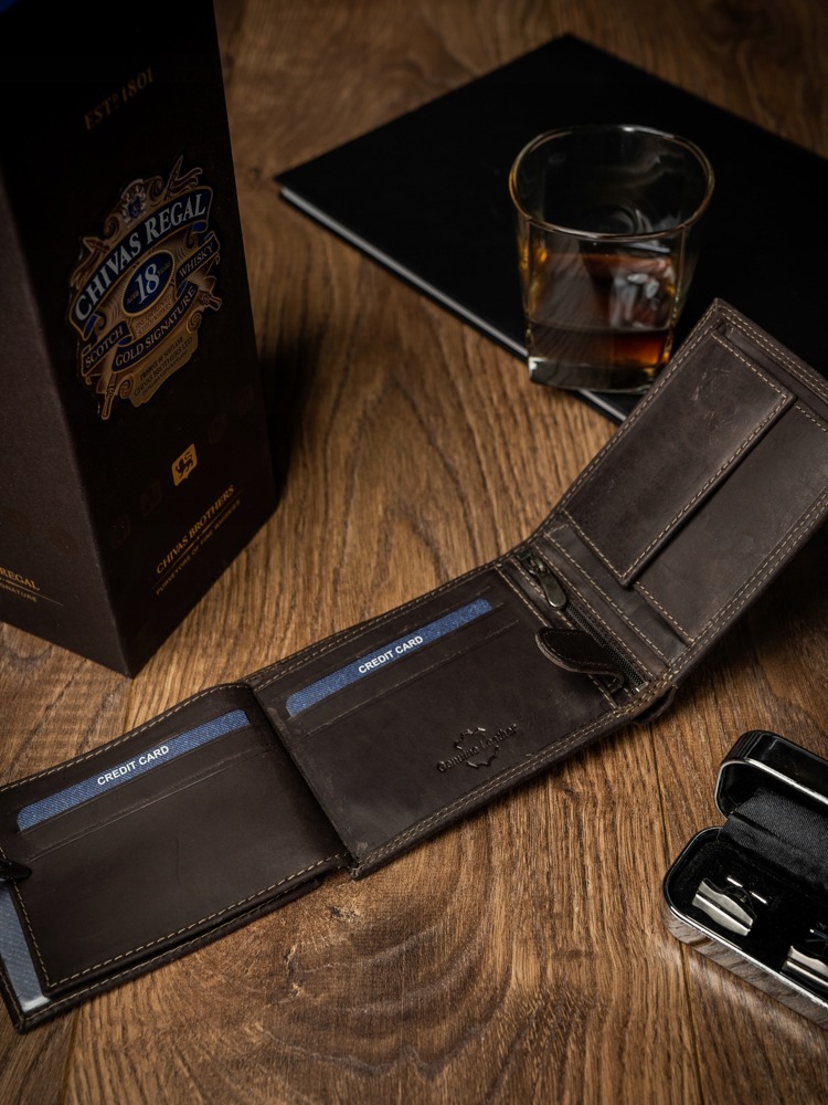 Гаманець чоловічий Buffalo Wild N992-B-MHU BROWN Гаманець чоловічий Buffalo Wild N992-B-MHU BROWN